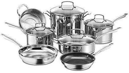 Cuisinart 89-11 11-Piece Professional Stainless Cookware Set