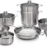 Frigidaire 11FFSPAN17 ReadyCook Cookware, 12-piece, Stainless Steel