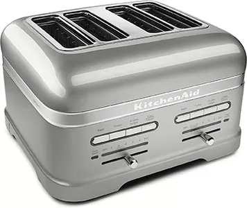 KitchenAid KMT4203SR Pro Line Series Sugar Pearl Silver 4-Slice Automatic Toaster