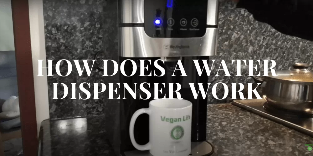How does a water dispenser work